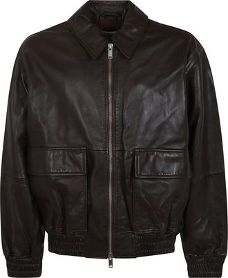 STUDIO NICHOLSON Jacket Leather Bomber