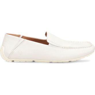 B&oslash;rn Marcel Loafer in White Leather at Nordstrom Rack, Size 10.5
