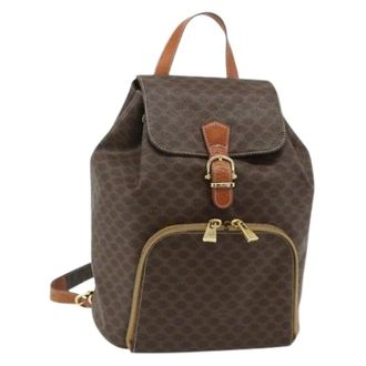 Celine Pre-owned Backpacks, female, Brown, Size: ONE SIZE Pre-owned Vintage Backpack