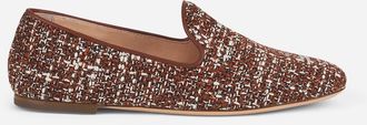 AGL Melange Loafer in Tweed Brown at Nordstrom, Size 38.5