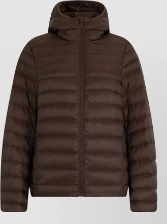 Canada Goose hooded padded jacket horizontal quilting