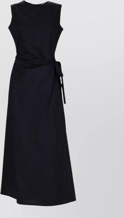Aspesi belted waist sleeveless maxi dress