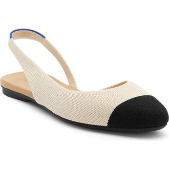 Rothy's The Almond Slingback in Conch Captoe at Nordstrom, Size 10.5