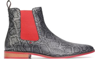 Carlos By Carlos Santana Mantra Chelsea Boot in Black Python at Nordstrom, Size 10.5