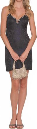 Heartloom Rayana Mini Dress In Black