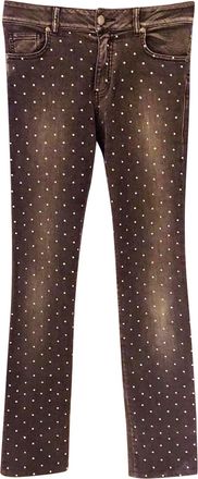 Blumarine Crystal skinny jeans Size S