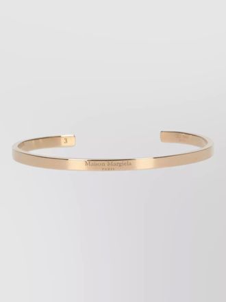 Maison Margiela slim open cuff bracelet minimal design