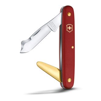 Victorinox by Swiss Army Coltello Da Innesto Combi 2, Professionale, Per Vivai E Giardinieri, Svizzero, Rosso, Lama Con Punta Appuntita Tip - Victorinox