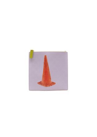 Givenchy Traffic Cone Print 4G Embossed Pouch