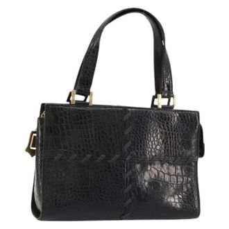 Saint Laurent Pre-owned Handbags, female, Black, Size: ONE SIZE Pre-owned Hand Bag