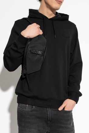 Moschino Dog Carrier Bag, Mens, Black