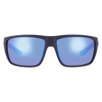 Costa FLY LINE Blue Mirror Polarized Glass Wrap Mens Sunglasses 6S9129 912902 64