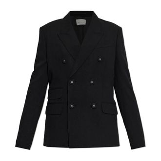Ami Dames, Jassen, Zwart, Maat: 2XS Wol