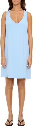 Michael Stars Camilla Cotton Tank Dress in Sky at Nordstrom, Size X-Small