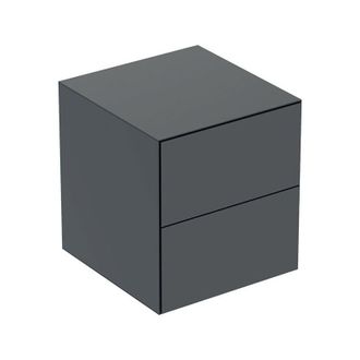 Keramag Geberit One Armario Lateral Con Dos Cajones, 45x49.2x47cm