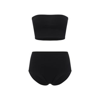 Alaia Black Set Second Polyamide Skin Body-Donna