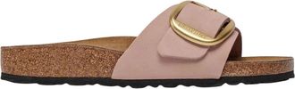Birkenstock Madrid Big Buckle Narrow Fit - Dames - Sandalen - Roze - 37 EU - Leer - Schoenen