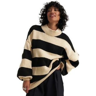 Callahan Bellamy Pullover Sweater - Womens in Black Stripe at Nordstrom, Size X-Small