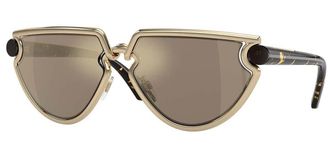 Burberry BE3152 11095A Womens Sunglasses Gold Size 61