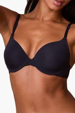 Harper Wilde Base T-Shirt Bra in Black at Nordstrom, Size 40Ddd