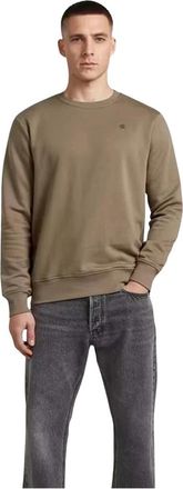 G-Star Logo Sweater - Heren - Sweatshirts - Bruin - XL - Katoen - Hoodies & sweatvesten