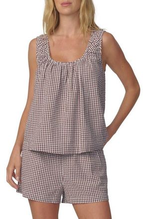 Joe's The Ana Sleeveless Top in Macchiato Gingham at Nordstrom, Size X-Large