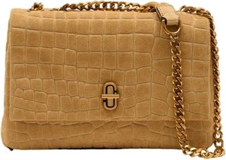 Marc Jacobs Cross Body Bags, female, Beige, Size: ONE SIZE Slim Dual Chain Shoulder Bag
