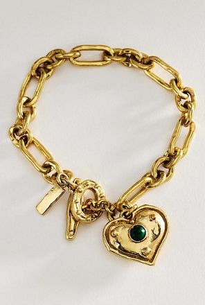 Alemais Jem Heart Charm Bracelet