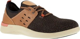 Rockport Womens Rockport TruFlex RK4690 Sneaker Brown Composite Toe Work Shoes ZAP1365