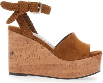 Jimmy Choo London Jori - Dames - Sleehakken - Bruin - 38 EU - Schoenen