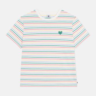 Petit Bateau Gestreept T-shirt, ronde hals