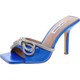 Steve Madden Embellish Heeled Sandal Blue EMBE03S1-BLU Womens