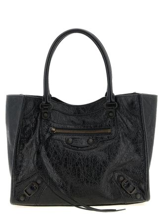 Balenciaga Black Le City Mini Tote