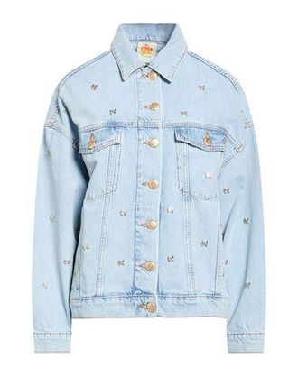 Farm Rio BOWS EMBROIDERY DENIM JACKET
