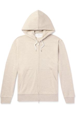 Brunello Cucinelli Cashmere-Blend Zip-Up Hoodie