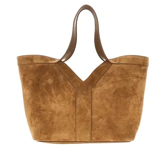 Saint Laurent Suede leather small Y tote bag Woman One Size