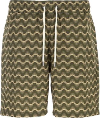 Frescobol Carioca Santos Board Zwemshorts - Heren - Strandmode - Veelkleurig - XL - Polyester - Badmode