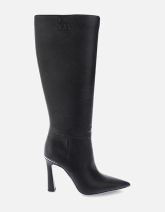 DKNY Womens Carmel Tall Boots - Black - Size: 6