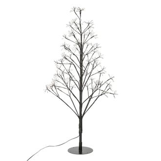 F&eacute;&eacute;ric Lights & Christmas Iluminado Al Aire Libre &Aacute;rbol Decoraci&oacute;n Flores H90cm 690 Led Blanco C&aacute;lido Con Transformador - Feeric Lights & Christmas
