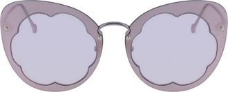 Ferragamo Metal Womens Sunglasses