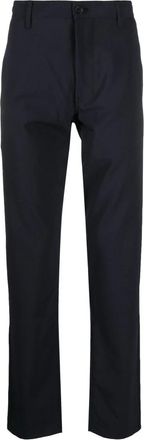 Aspesi Pantalone Funzionale - Heren - Straight fit broeken - Blauw - S - Wol - Broeken