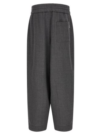Ami Virgin Wool Trousers - Gray