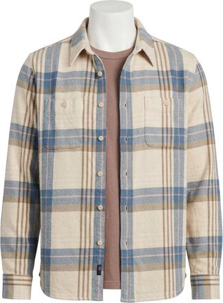 Faherty The Surf Flannel Shirt In Spring Evening
