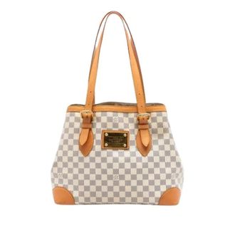 Louis Vuitton Pre-owned Tote Bags, female, White, Size: ONE SIZE Pre-owned Hampstead MM