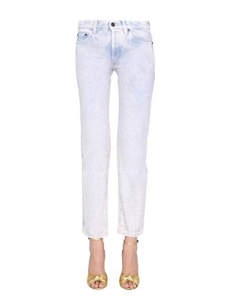 Saint Laurent Low Waist Denim Jeans-Donna