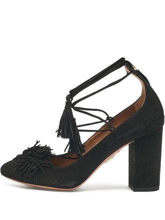 Aquazzura 2024 tasselled pumps - Black