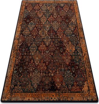 RugsX Rugsx - Alfombra De Lana Superior Kain Color Cobre Red 170x235 Cm