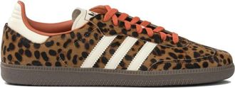 adidas Samba OG Luipaardprint Sneakers - Heren - Sneakers - Bruin - 42 EU - Su&egrave;de - Schoenen