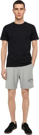 Calvin Klein Heren-sportbroek in New York Collegiate-stijl (Heide Grijs)