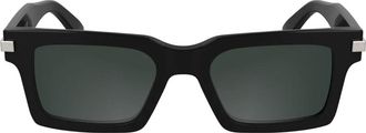 Calvin Klein Ck 25503S Zonnebril - unisex - Zonnebrillen - Zwart - 51 MM - Accessoires